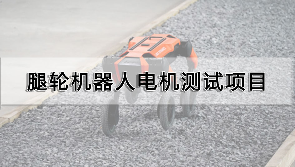 腿輪機(jī)器人電機(jī)測試項(xiàng)目